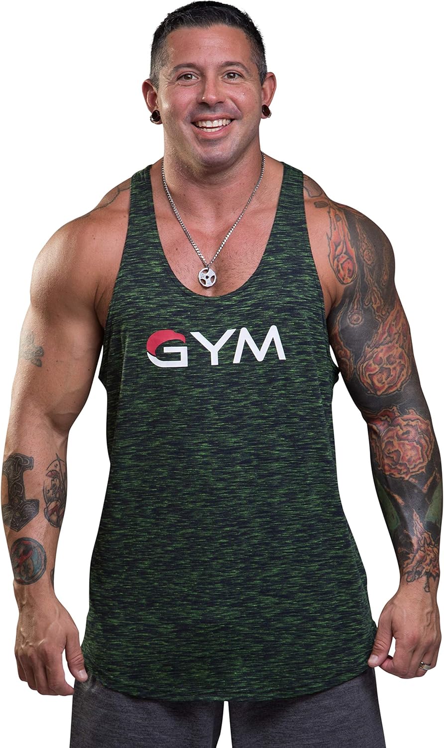 男式健身 stringer 背心健身锻炼肌肉健身背心